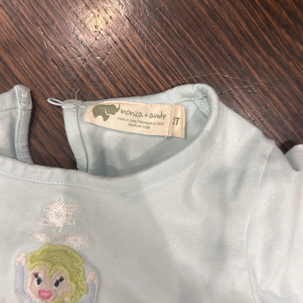 Bundle of 2T Disney themed clothes. Brands include Monica and Andy and Gap. - Picture 8 of 14